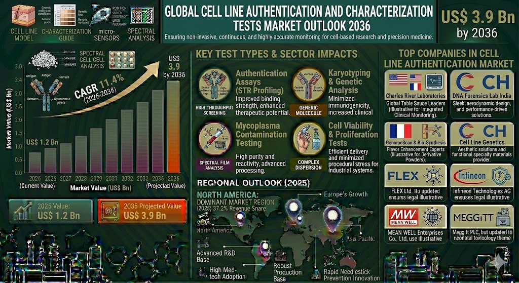 Cell Line Authentication and Characterization Tests Market