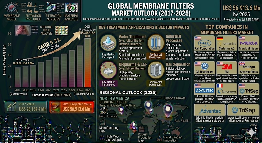 membrane filters market