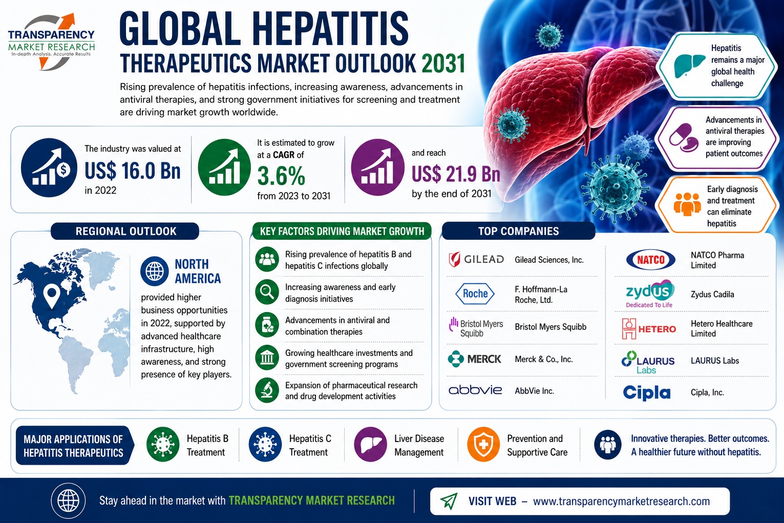 Hepatitis Therapeutics Market