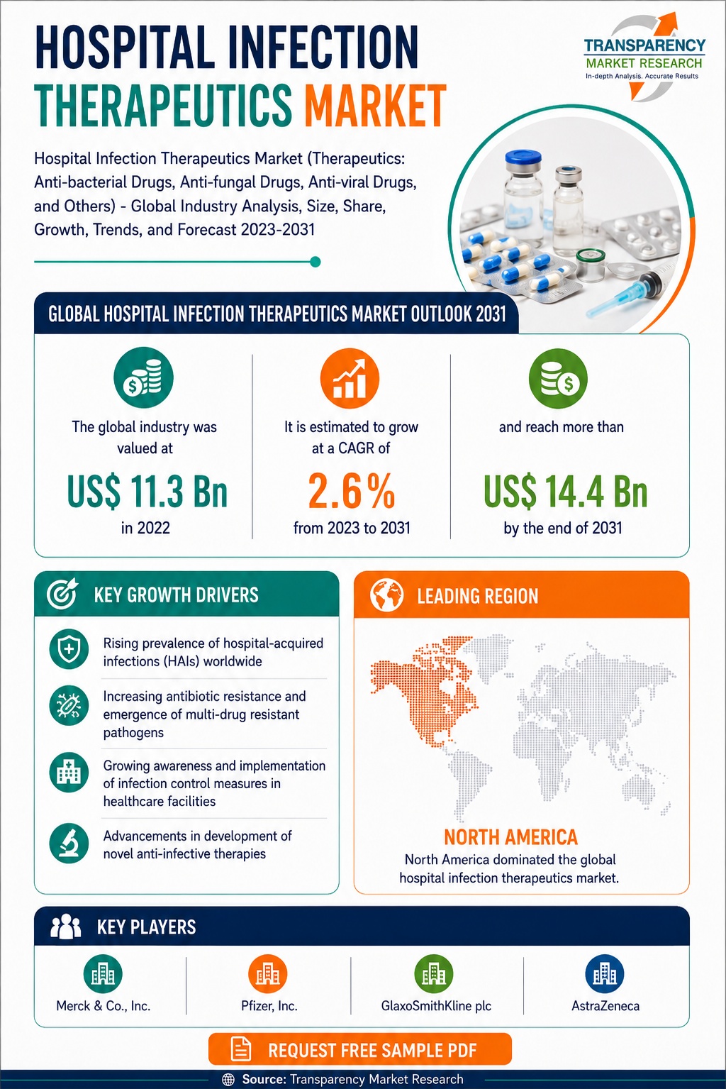 Hospital Infection Therapeutics Market