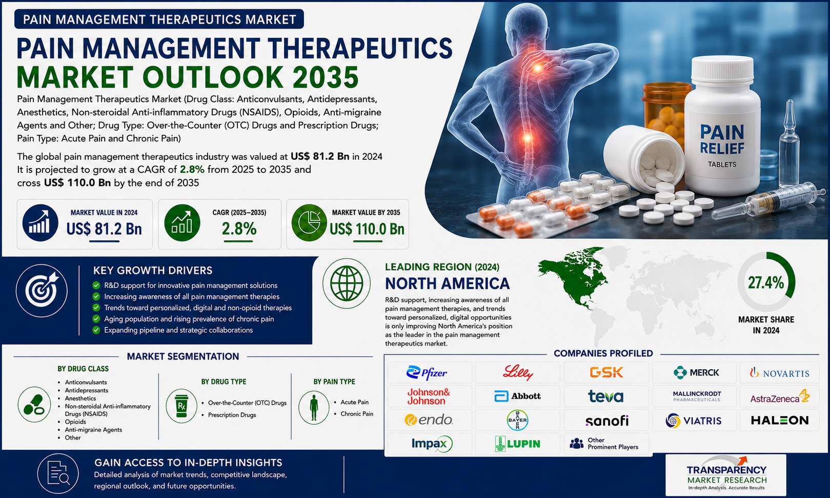 Pain Management Therapeutics Market