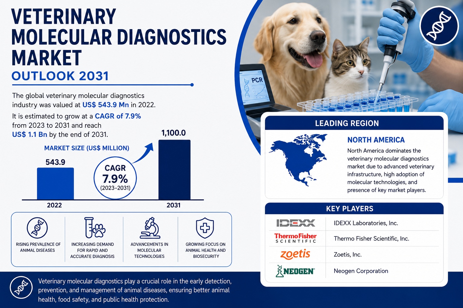 Veterinary Molecular Diagnostics Market