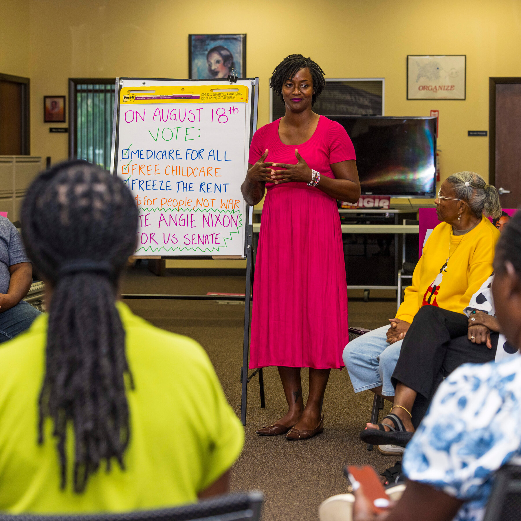 Angie Nixon Notches Another Win for the Left Through Old-Fashioned Organizing
